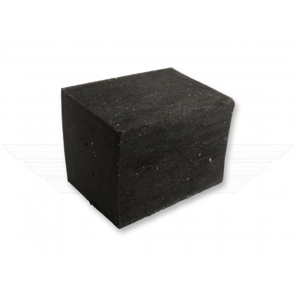 Gummi - Gummistopfen Kippstnder (vierkant, schwarz) Simson S50, S51, S70, SR50, SR80, S53,