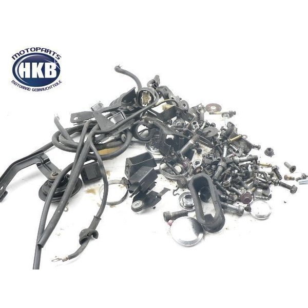 Kawasaki ZZ-R 1100 ZXT10C Schrauben Kleinteile Satz Fahrwerk / screws sundries